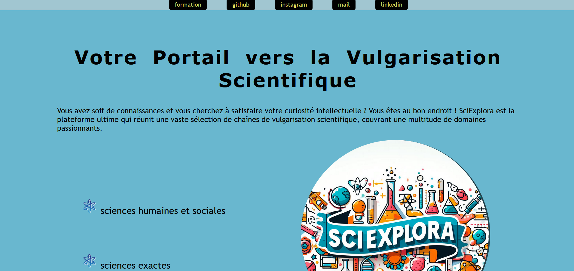 screen du site